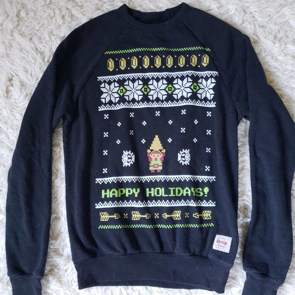 Legend of Zelda Christmas sweater Nintendo